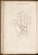 Johannes Indagine, Chiromantia, Strassburg: J. Schott, 1541. Page 6.